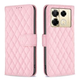 LATTICE Husă de protecție pentru Infinix Note 40 Pro / 40 Pro+ 5G roz