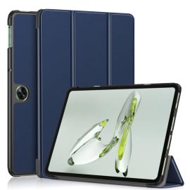 LEATHER Capac cu balamale pentru OnePlus Pad Go blue