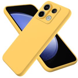 RUBBER de protectie pentru Xiaomi Redmi Note 13 Pro 5G / Xiaomi Poco X6 5G galben