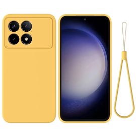 RUBBER de protectie pentru Xiaomi Poco X6 Pro 5G galben