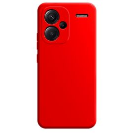 RUBBER PRO de protectie pentru Xiaomi Redmi Note 13 Pro+ 5G rosu deschis