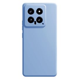 RUBBER PRO Husa de protectie pentru Xiaomi 14 albastru deschis