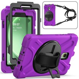 SOLID Husă durabilă pentru Samsung Galaxy Tab Active5 violet