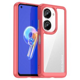 Husa de protectie CRYSTAL pentru Asus Zenfone 10 rosie