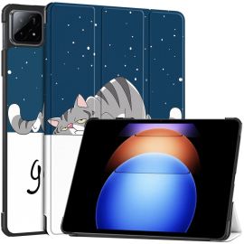 ART Husă rabatabilă pentru Xiaomi Pad 6S Pro LAZY CAT