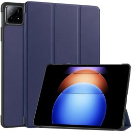LEATHER Capac cu balamale pentru Xiaomi Pad 6S Pro albastru