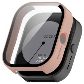 CAPACĂ COMPLETĂ PC Capac din plastic cu sticlă pentru CMF Watch Pro roz