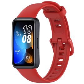 SILICONE Curea înlocuibilă pentru Huawei Band 10 / Band 9 roșu
