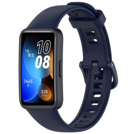 SILICONE Curea înlocuibilă pentru Huawei Band 10 / Band 9 albastru închis