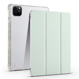Husă CRYSTAL Flip Apple iPad Pro 13 2024 / M5 2025 verde deschis