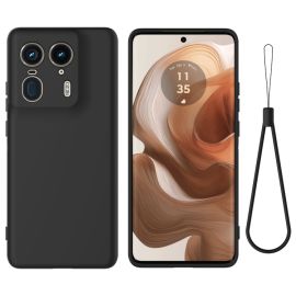 RUBBER Husă de protecție pentru Motorola Edge 50 Ultra negru