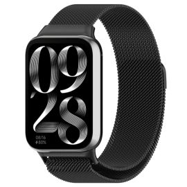 MILANESE Curea metalica pentru Xiaomi Smart Band 8 Pro neagra