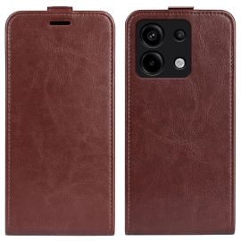 Husa flip pentru Xiaomi Redmi Note 13 Pro 5G / Xiaomi Poco X6 5G maro