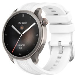 SILICONE Curea interschimbabilă pentru Amazfit Balance alb