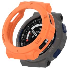 Husă TPU HALF COVER pentru Amazfit Active Edge portocaliu