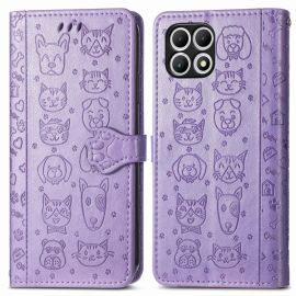 ART ANIMALS Husă portofel pentru T Phone 2 violet