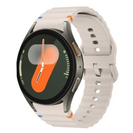 WAVE Curea din silicon pentru Samsung Galaxy Watch 7 (40mm / 44mm) STARLIGHT