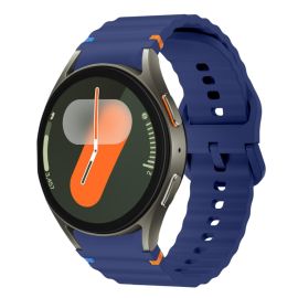 WAVE Curea din silicon pentru Samsung Galaxy Watch 7 (40mm / 44mm) albastru închis
