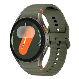 WAVE Curea din silicon pentru Samsung Galaxy Watch 7 (40mm / 44mm) verde