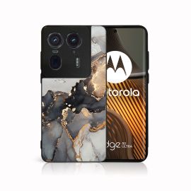 PROTEMIO MY ART Husă de protecție pentru Motorola Edge 50 Ultra MARBLE