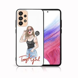 PROTEMIO MY ART Husă de protecție Samsung Galaxy A23 / A23 5G TOUGH GIRL (131)