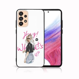 PROTEMIO MY ART Husă de protecție Samsung Galaxy A23 / A23 5G WHATSUP (132)