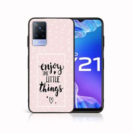 PROTEMIO MY ART Husă din silicon Vivo Y21 / Y21s / Y33s LITTLE THINGS (039)