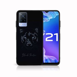 PROTEMIO MY ART Husă din silicon Vivo Y21 / Y21s / Y33s PANTHER (045)