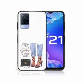 PROTEMIO MY ART Husă din silicon Vivo Y21 / Y21s / Y33s SHOES (061)