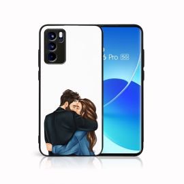 PROTEMIO MY ART Husă din silicon Oppo Reno6 Pro 5G COUPLE (117)