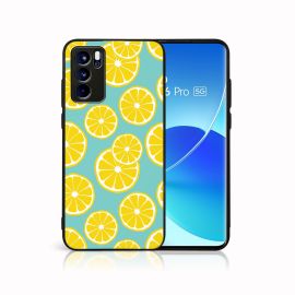 PROTEMIO MY ART Husă din silicon Oppo Reno6 Pro 5G LEMON (121)