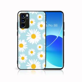PROTEMIO MY ART Husă din silicon Oppo Reno6 Pro 5G CAMOMILE (124)