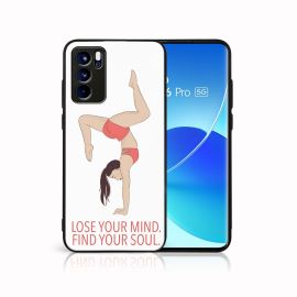 PROTEMIO MY ART Husă din silicon Oppo Reno6 Pro 5G YOGA (125)