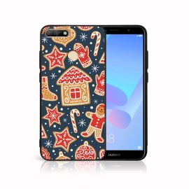 Husă PROTEMIO MY ART cu design de Crăciun Huawei Y6 Prime 2018 CHRISTMAS (069)