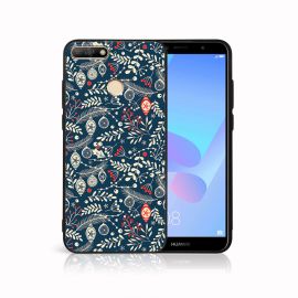 Husă PROTEMIO MY ART cu design de Crăciun Huawei Y6 Prime 2018 Vâș (070)