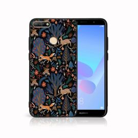 Husă PROTEMIO MY ART cu design de Crăciun Huawei Y6 Prime 2018 IARNĂ (071)