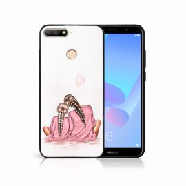 PROTEMIO MY ART Husă de protecție pentru Huawei Y6 Prime 2018 DAUGHTER (114)