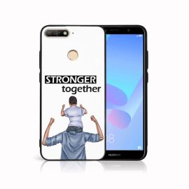 PROTEMIO MY ART Husă de protecție pentru Huawei Y6 Prime 2018 DADDY (116)