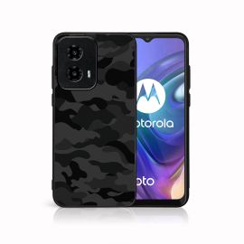 PROTEMIO MY ART Capac de protecție pentru Motorola Moto G04 / G24 / G24 Power BLACK CAMO (234)
