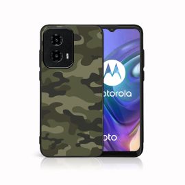 PROTEMIO MY ART Capac de protecție pentru Motorola Moto G04 / G24 / G24 Power GREEN CAMO (235)