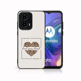 PROTEMIO MY ART Capac de protecție pentru Motorola Moto G04 / G24 / G24 Power WILD HEART (241)