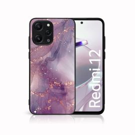 PROTEMIO MY ART Husă de protecție pentru Xiaomi Redmi 12 PURPLE (148)