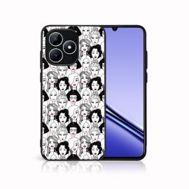 PROTEMIO MY ART Husă de protecție pentru Realme Note 50 LIPSTICK (174)