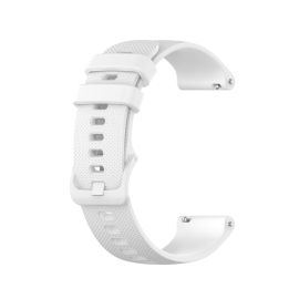 Curea albă Garmin Vivoactive 4S / Garmin Venu 2S
