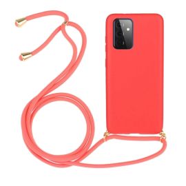 ROPE cu șir Samsung Galaxy A72 roșu