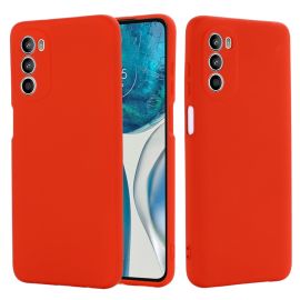 RUBBER Husa de protectie Motorola Moto G52 / G82 5G rosu