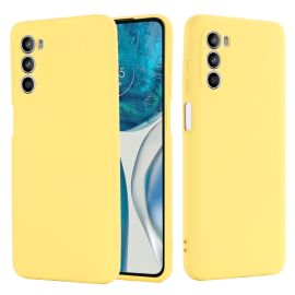 RUBBER Husa de protectie Motorola Moto G52 / G82 5G galben