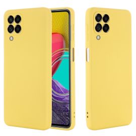 RUBBER Husa de protectie pentru Samsung Galaxy M33 5G galben