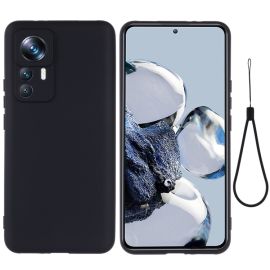 RUBBER Husa de protectie pentru Xiaomi 12T Pro neagra