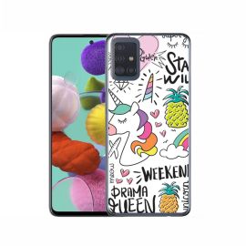 MY ART Pro tective Samsung Galaxy A71 UNICORN (063)